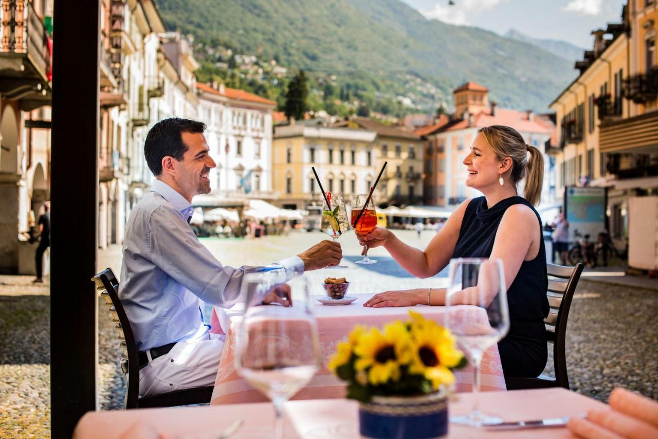 Residenze Dell'Angelo Hotel Locarno Bagian luar foto