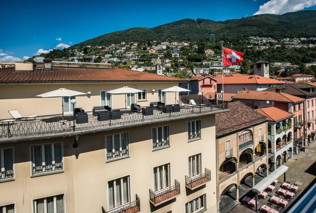 Residenze Dell'Angelo Hotel Locarno Bagian luar foto