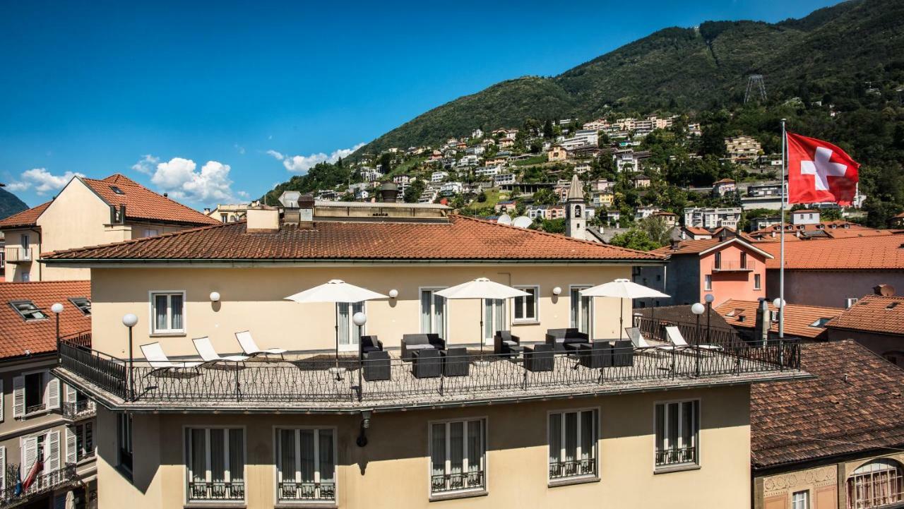 Residenze Dell'Angelo Hotel Locarno Bagian luar foto