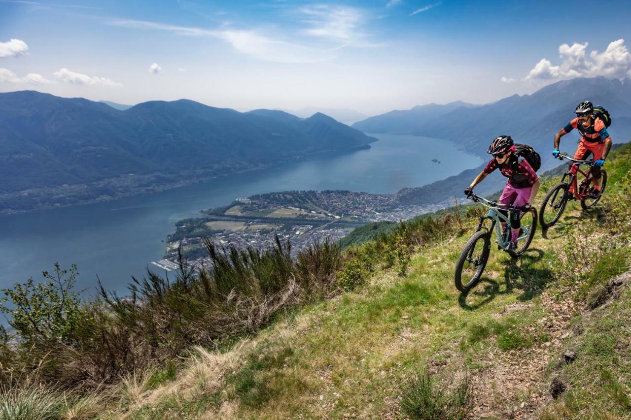 Residenze Dell'Angelo Hotel Locarno Bagian luar foto