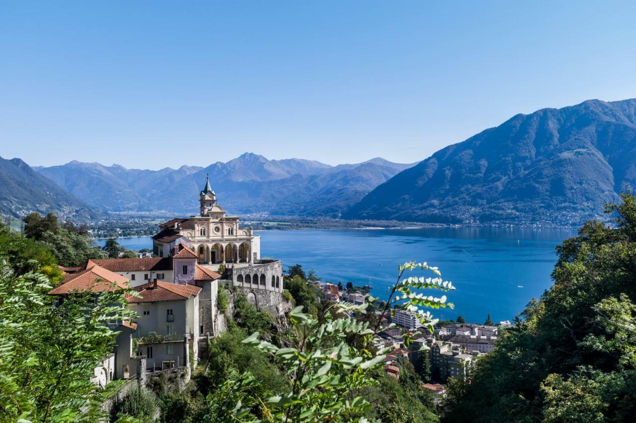 Residenze Dell'Angelo Hotel Locarno Bagian luar foto